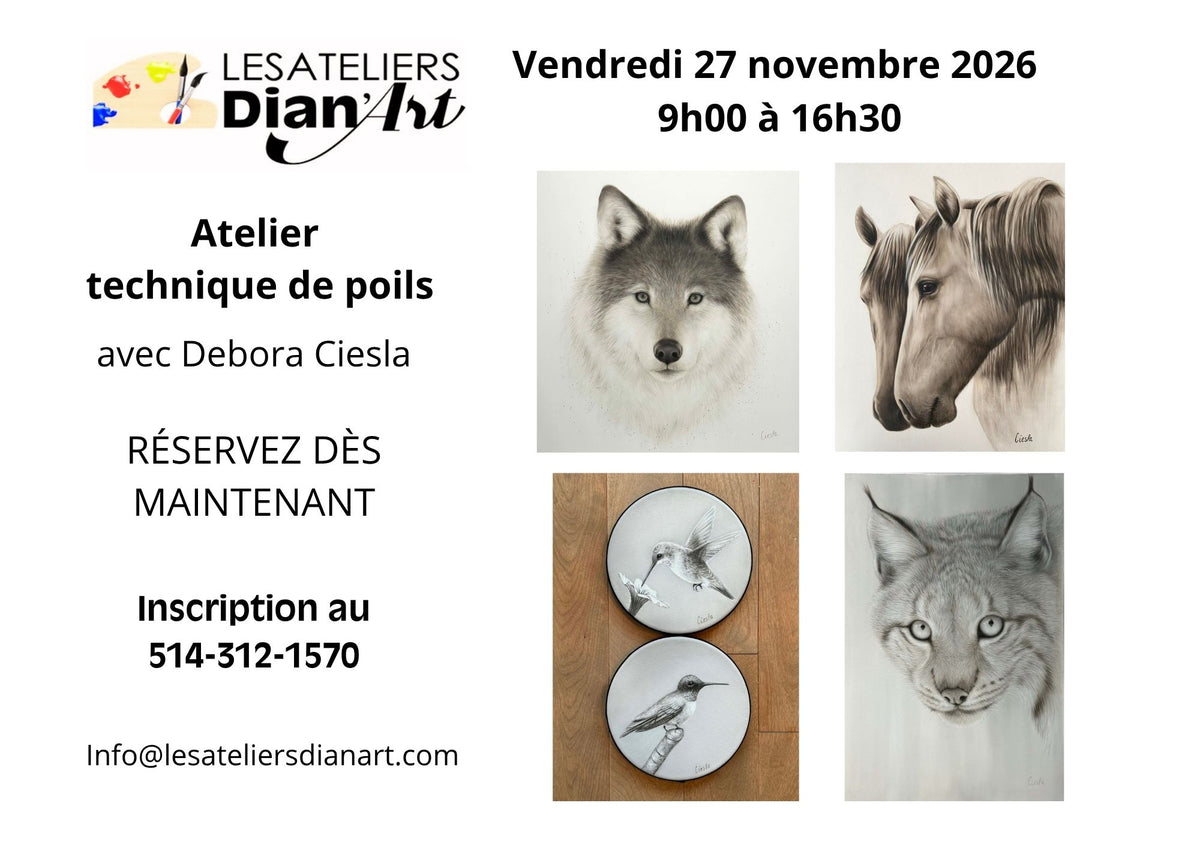 1 - Repentigny - Technique de poils - 27 novembre 2026