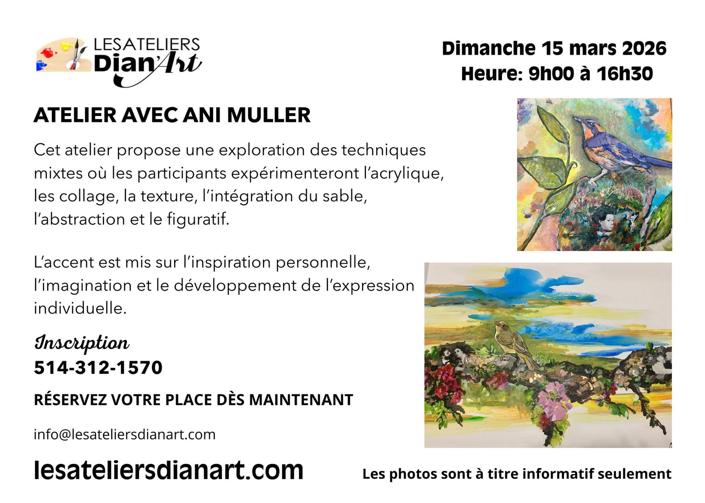 1 - Repentigny - Mix media - Dimanche 15 mars 2026