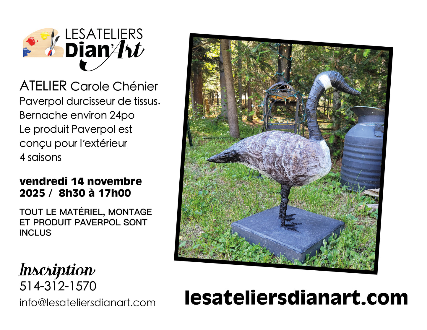 Repentigny - Atelier Paverpol La Bernache