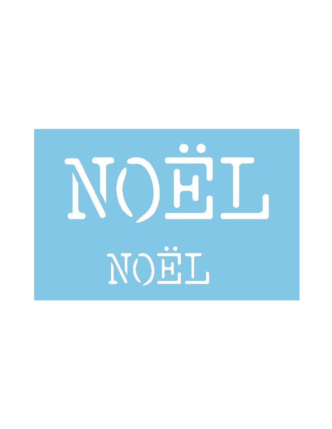 ST-068 - Pochoir - Noël