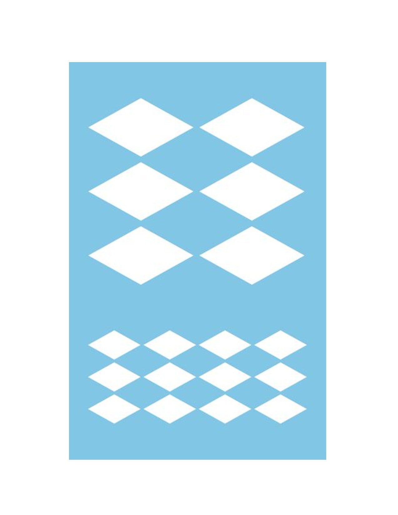 ST-016 - Stencil - Harlequin