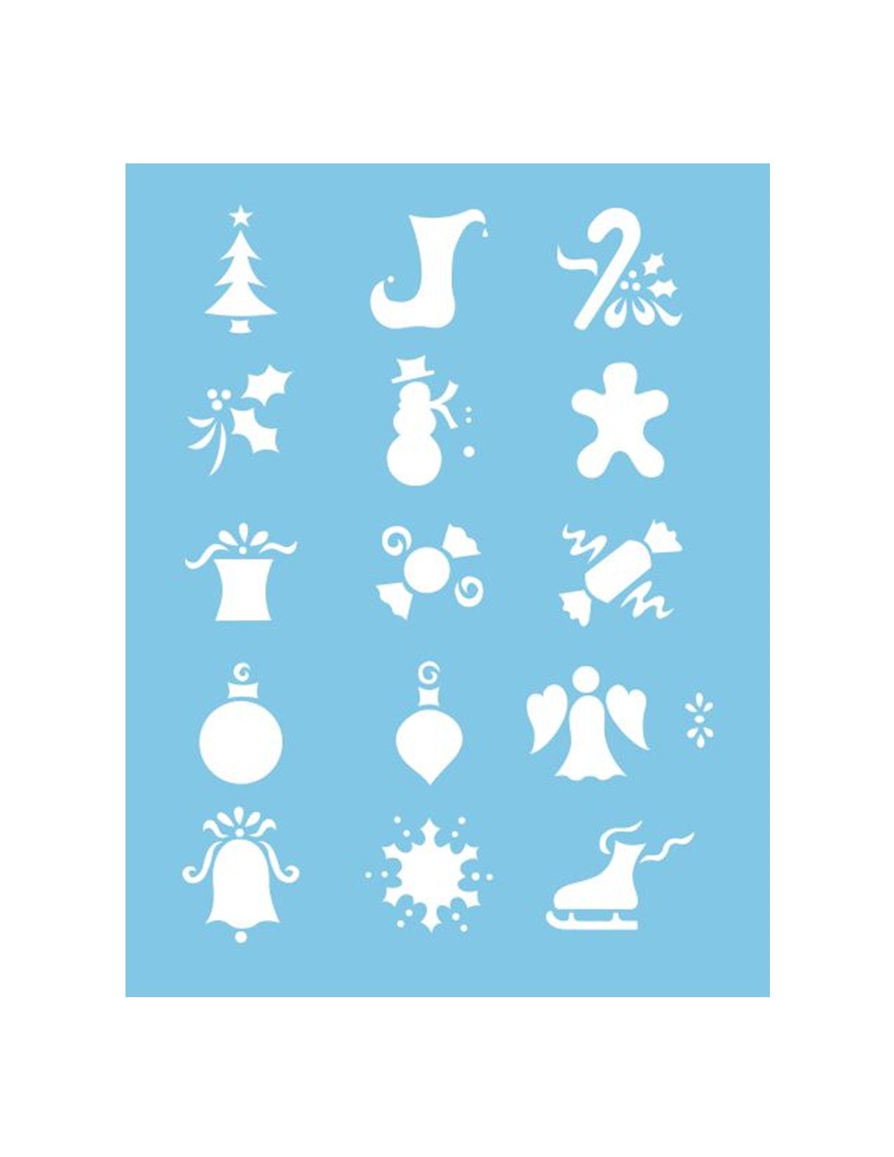 ST-110 - Stencil - Christmas Magic