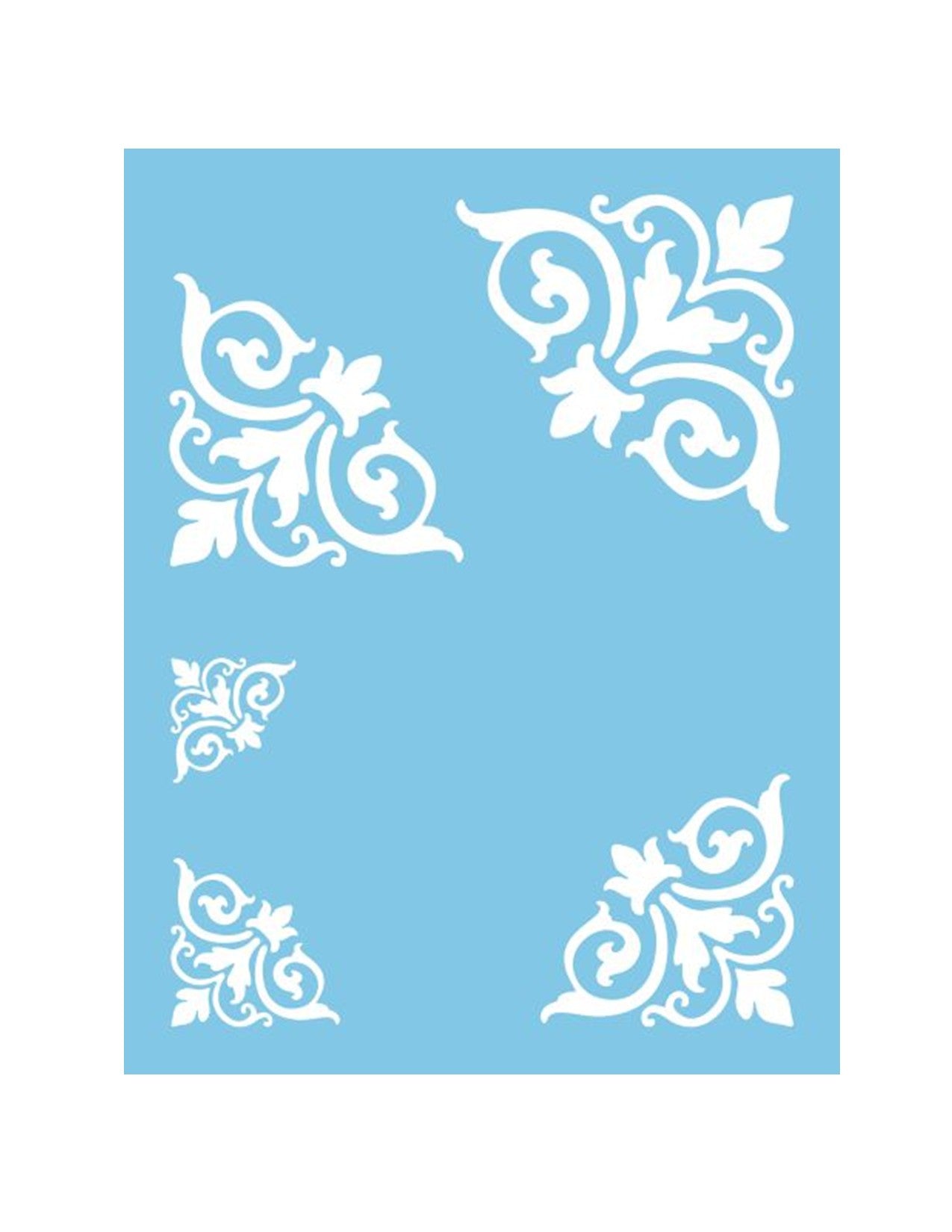 ST-200 - Stencil - Elegant Corner (2)