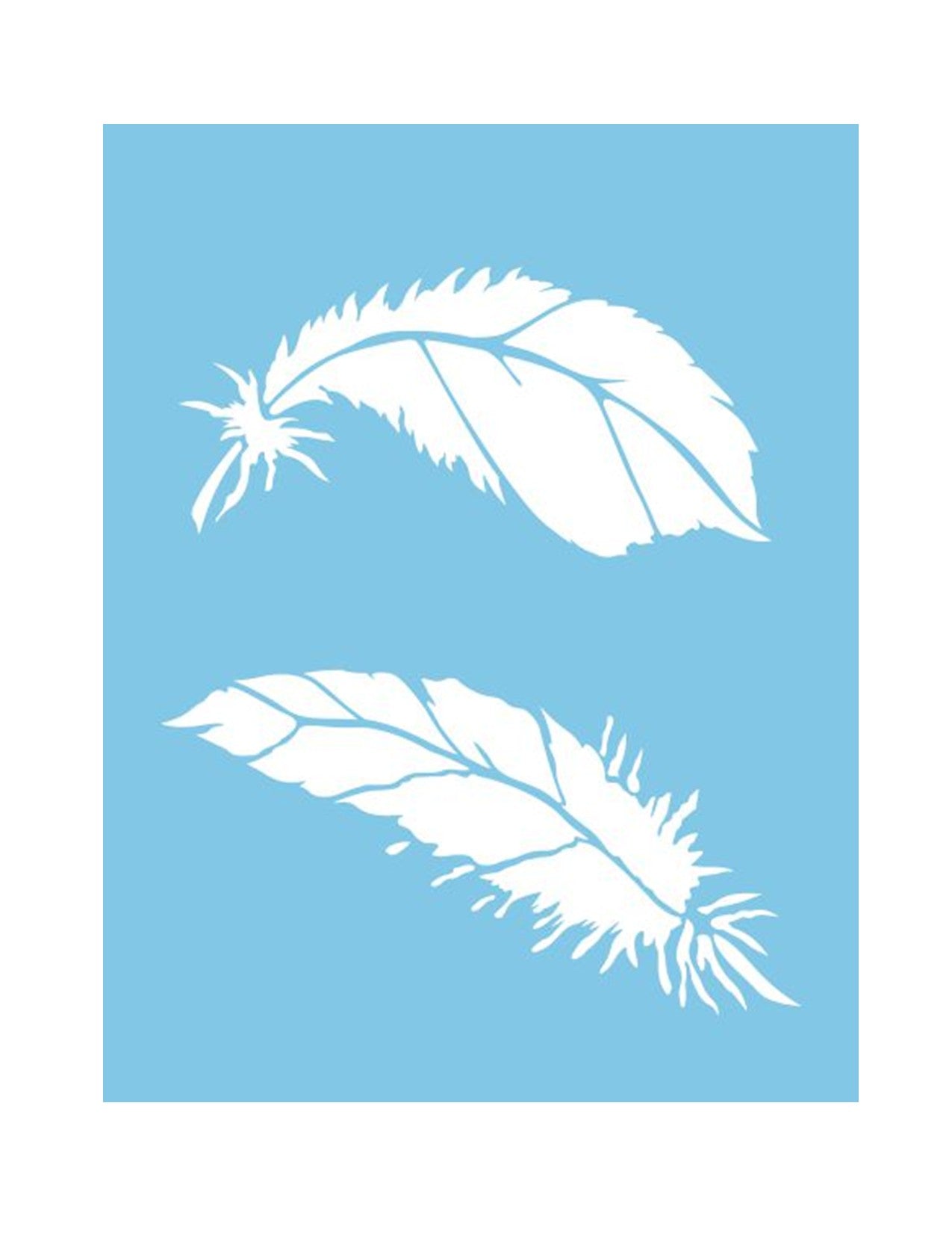 ST-059 - Pochoir - Plumes