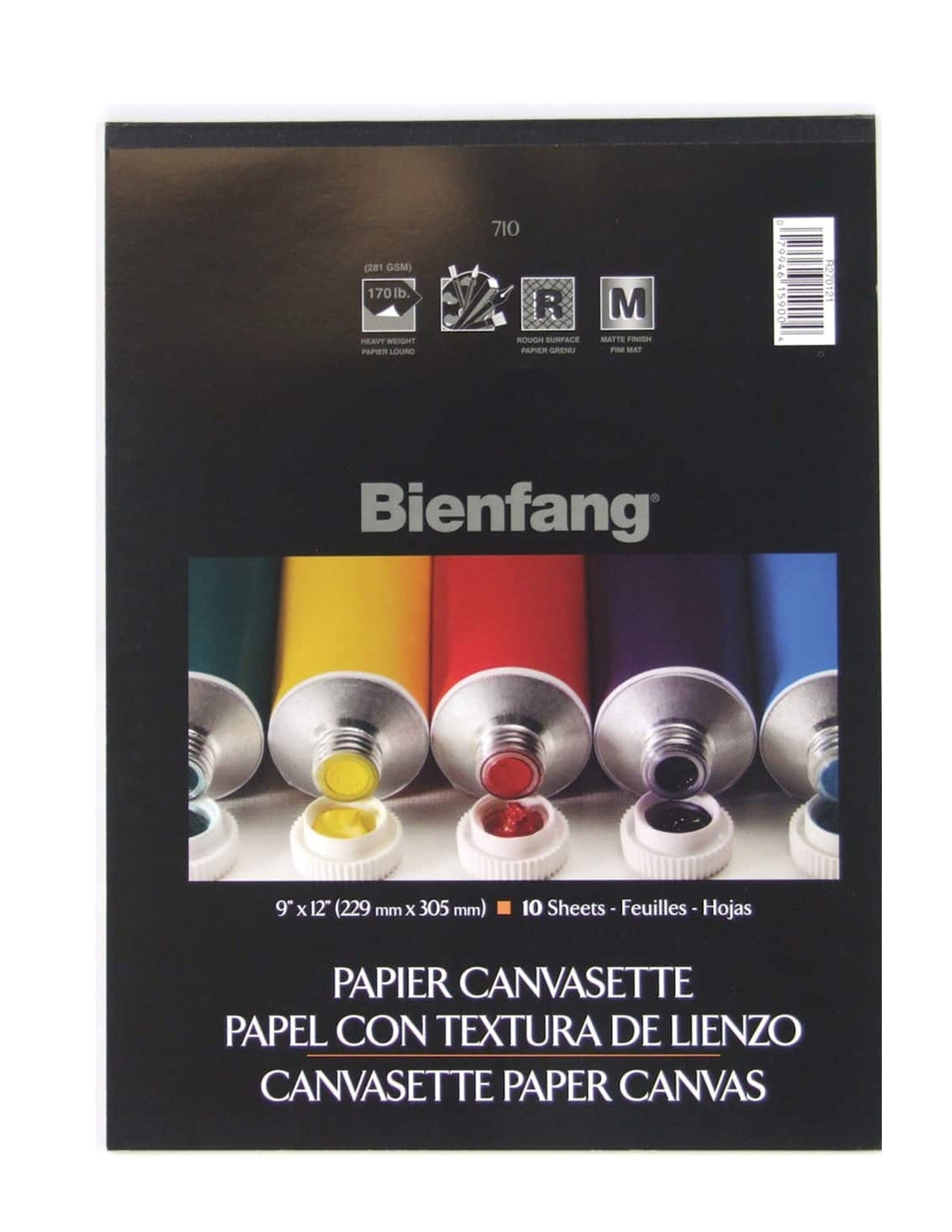 Tablette papier canvasette 9x12 (10)