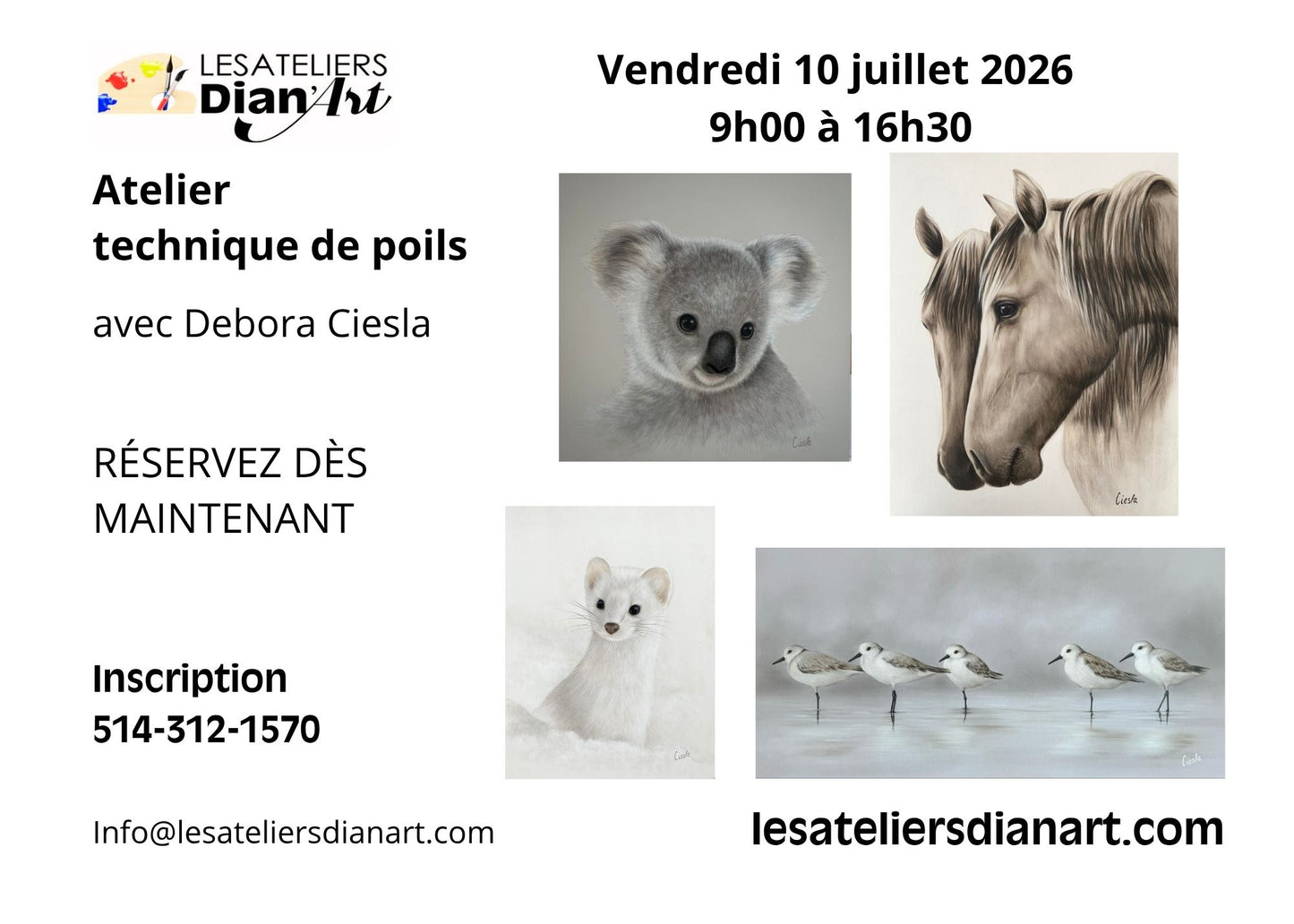 1 - Repentigny - Technique de poils - Vendredi 10 juillet 2026