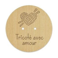 Thumbnail for Bouton : Tricoté avec amour