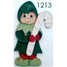Thumbnail for Ornaments - Leprechaun with Candy Cane (2)