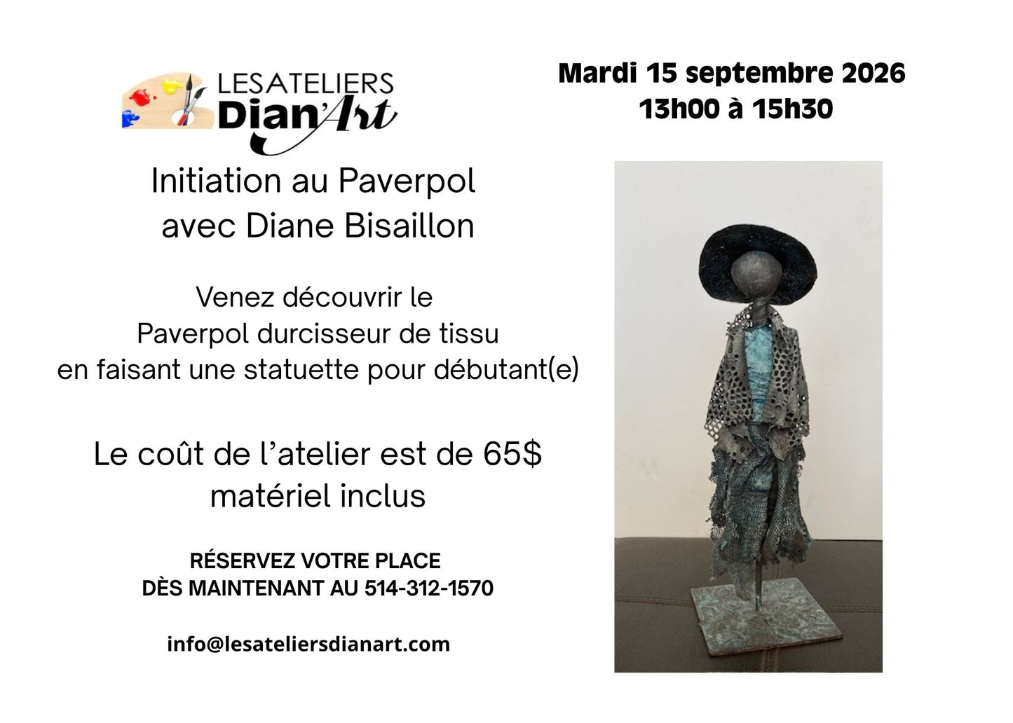 1 - Repentigny - Initiation au Paverpol - Mardi 15 septembre 2026