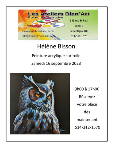 Séminaire avec Hélène Bisson
