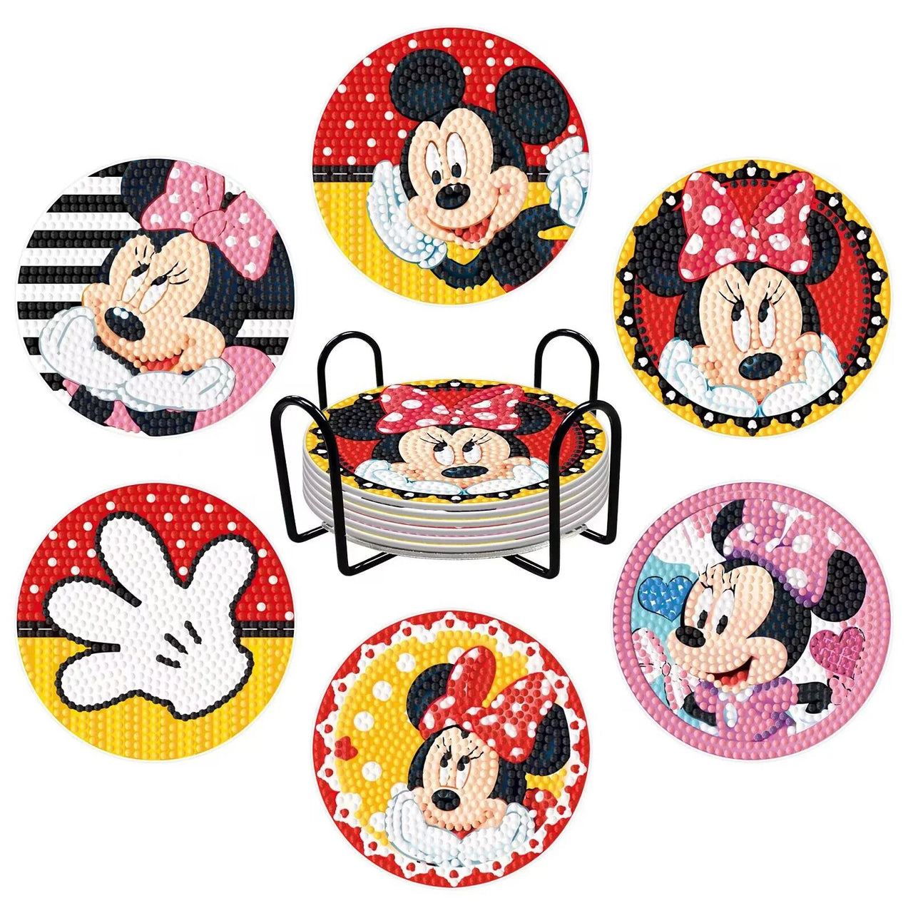 Set of 6 Disney coasters