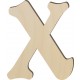 Lettre X - 10" de haut