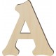 Lettre majuscule A - 6" de haut