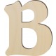 Lettre majuscule B - 6" de haut