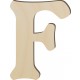 Lettre majuscule F - 6" de haut