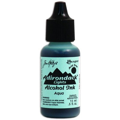 Alcohol ink - Aqua