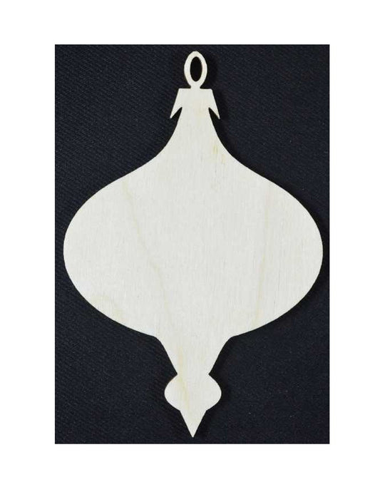 Fancy pointed ball 13.75 x 20.5