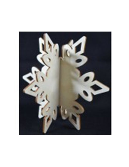 3D Snowflake - Whistler - 7"