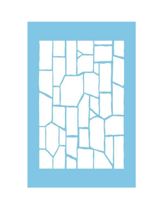 ST-033 - Pochoir - Mur de Pierre