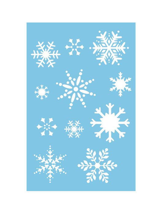 ST-019 - Pochoir - Flocons de Neige - 1