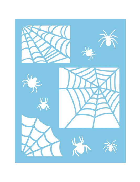 ST-048 - Pochoir - Toile d'araignée (Gabarit)