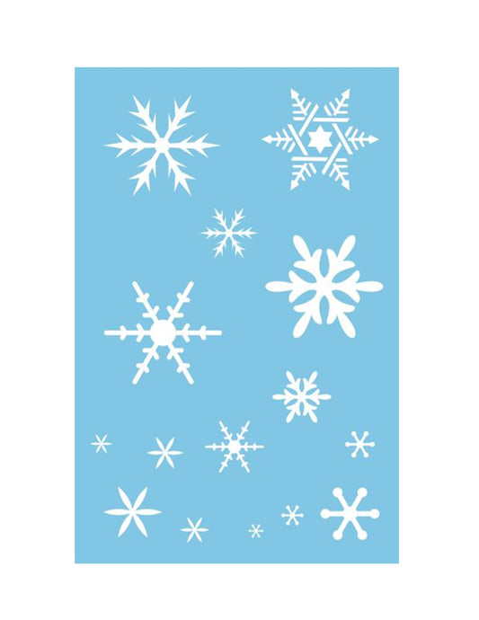 ST-031 - Pochoir - Flocons de neige 3