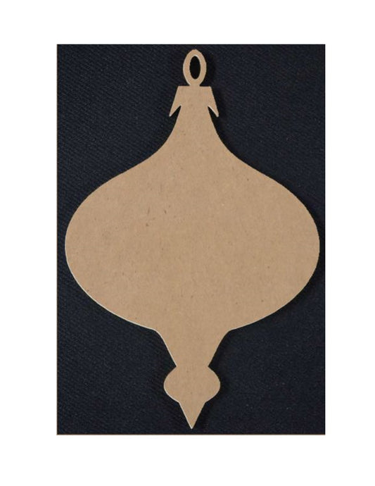 Fancy pointed ball 3.5" x 5"