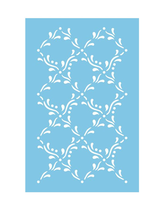 ST-024 - Pochoir - Treillis