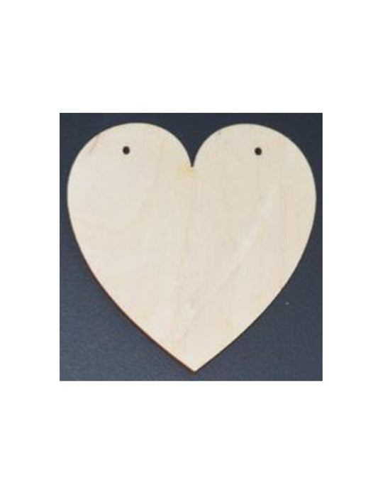 Heart - 12" (2 Holes)