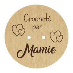 Button: Crocheted by Mamie
