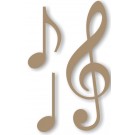 Applique - Treble clef and notes (3)