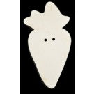 Bouton - Forme de carotte - Merisier