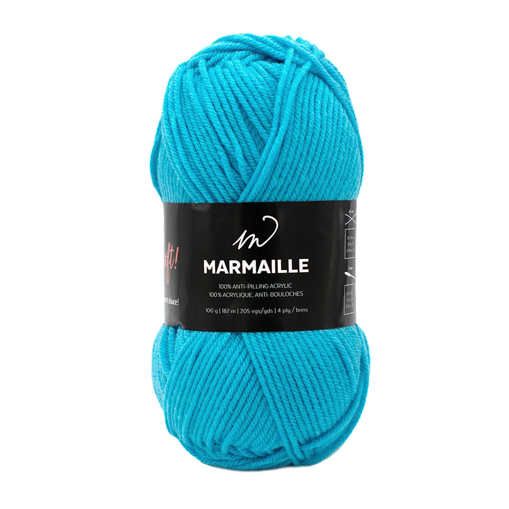 Wool M Marmaille - Aqua
