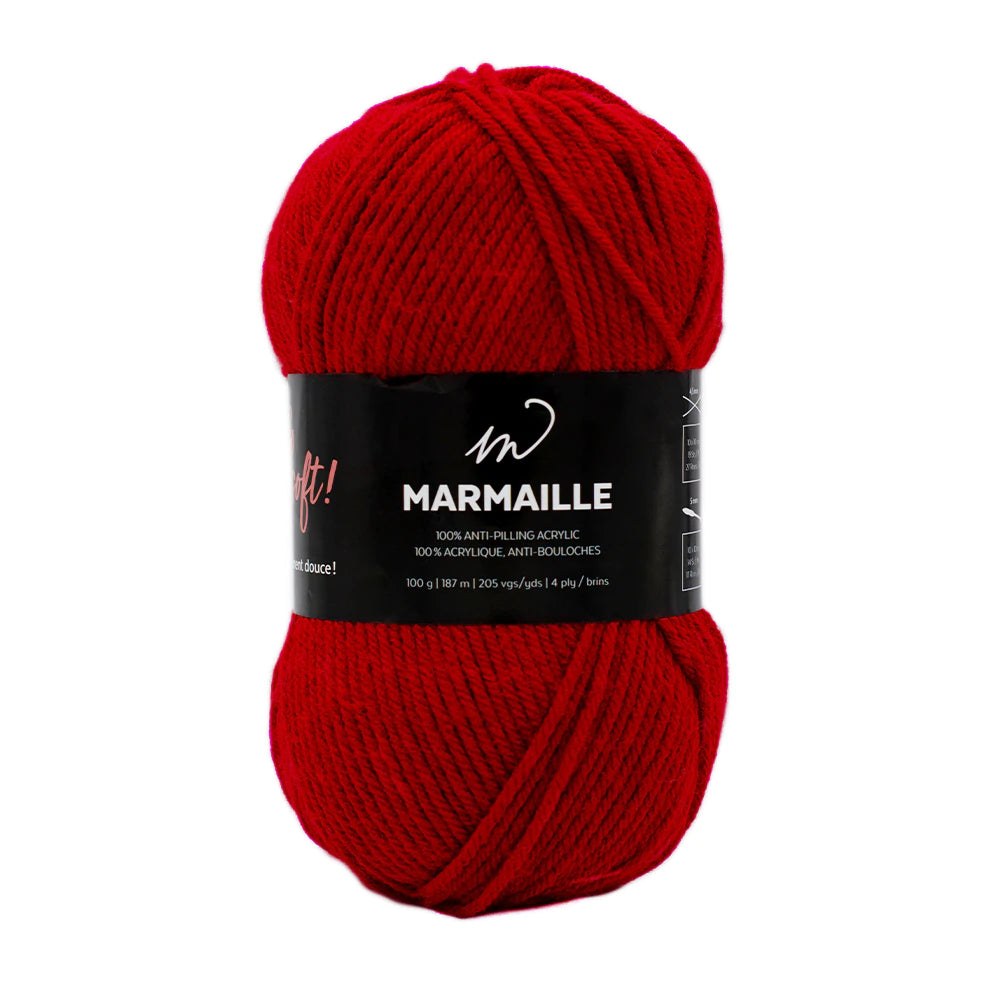 Wool M Marmaille - Cardinal