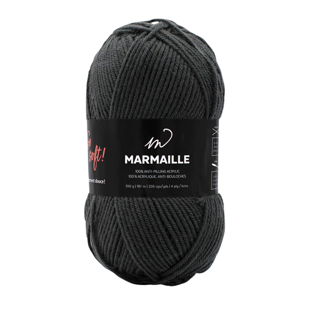 M Marmaille wool - Charcoal