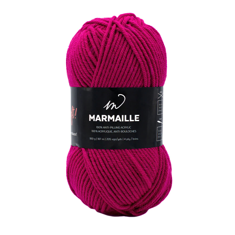 M Marmaille Yarn - Raspberry