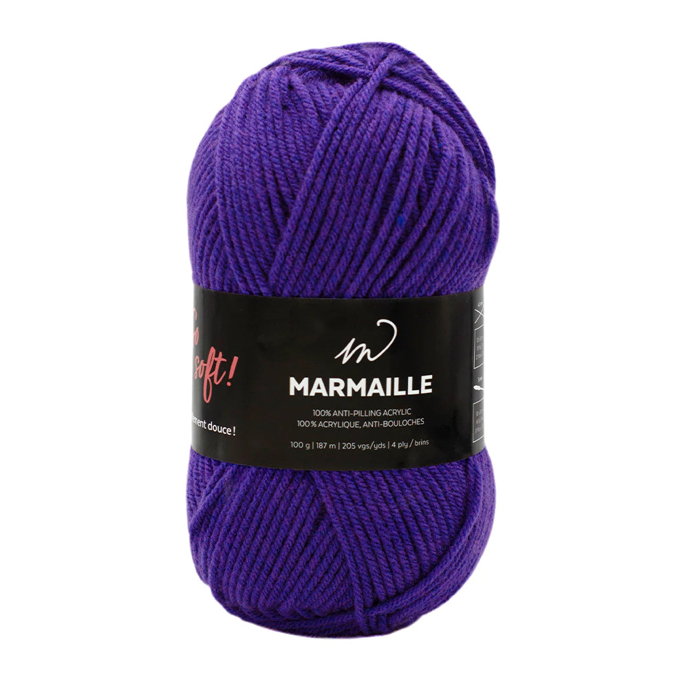 Wool M Marmaille - Mauve