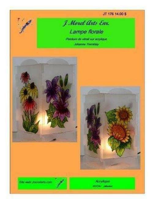 Lampe florale