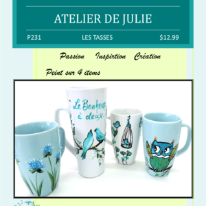 Les tasses