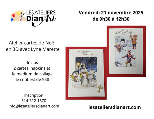 Repentigny - Carte de Noël 3D