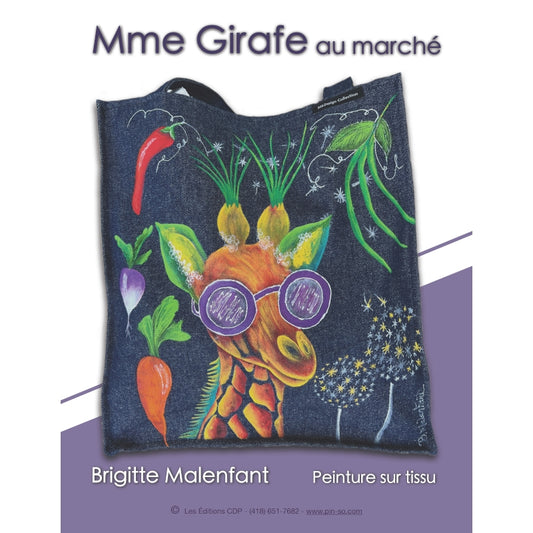 Mme Girafe au marché