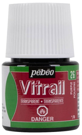 Vitrail 45 ml - 26 Pourpre