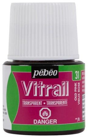 Vitrail 45 ml - 31 Vieux Rose