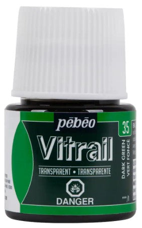 Vitrail 45 ml - 35 Vert foncé