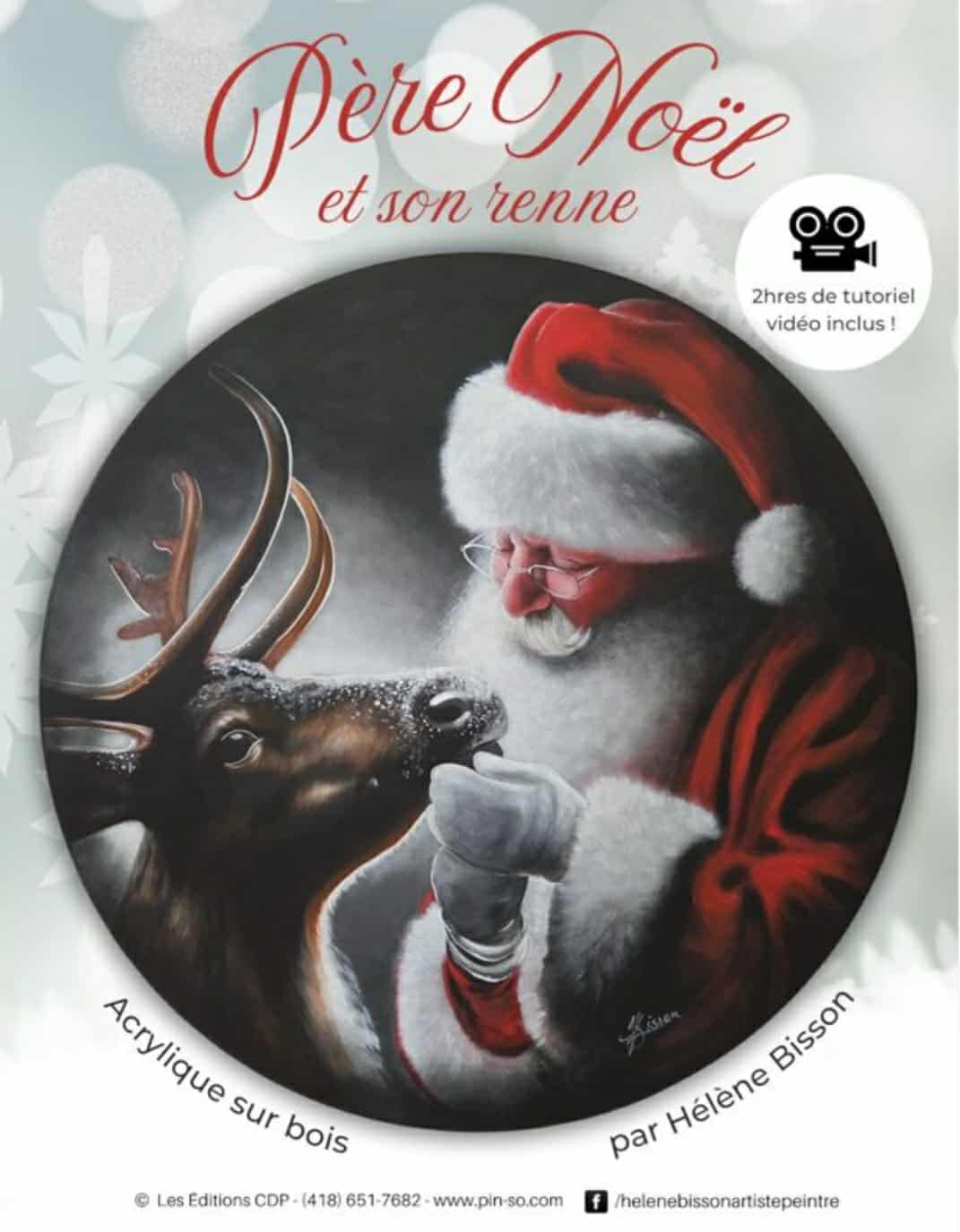 Père Noël et son renne