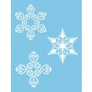 Thumbnail for ST-065 - Stencil - Snowflakes 7
