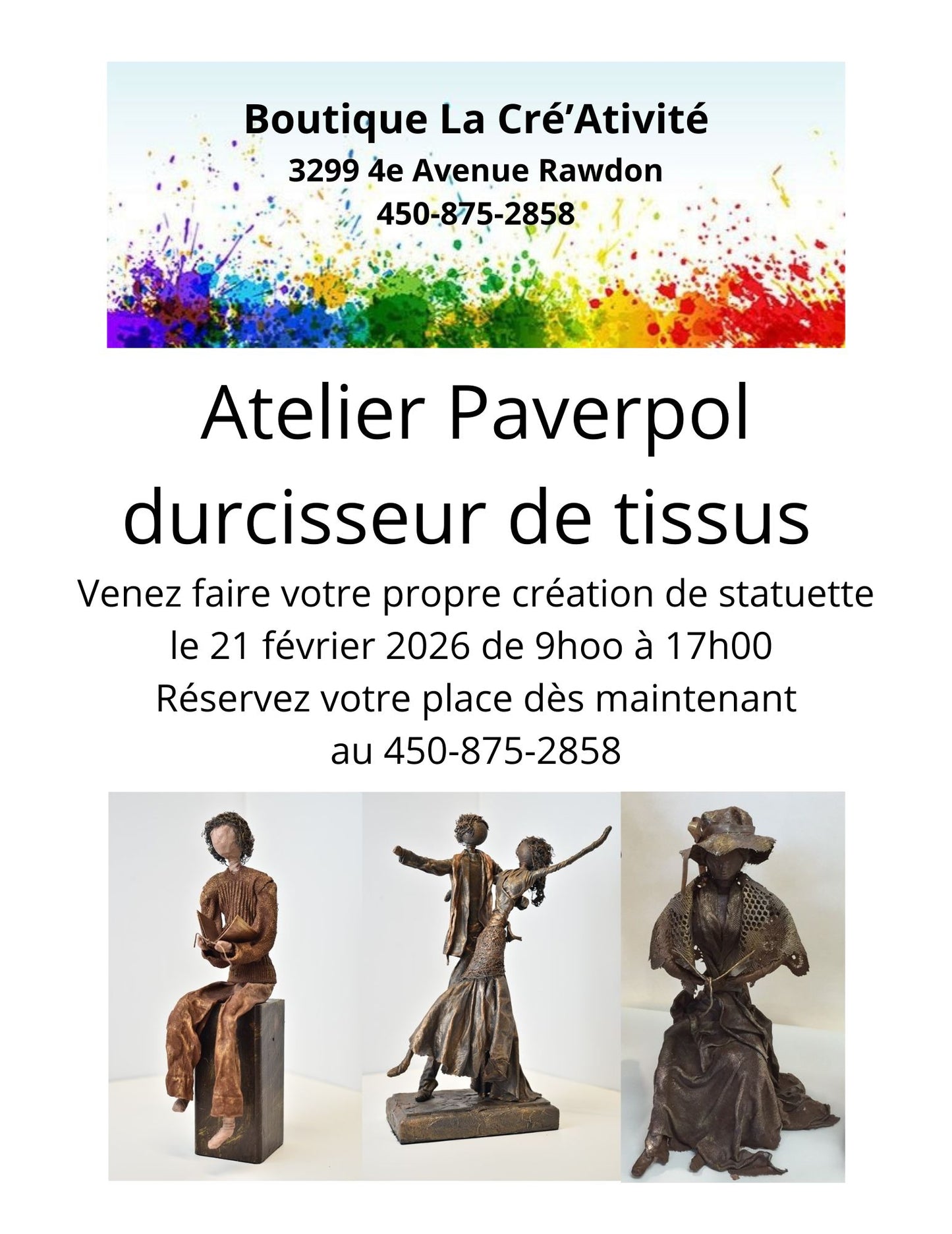 2 - Rawdon - Statuette - Samedi 21 février 2026