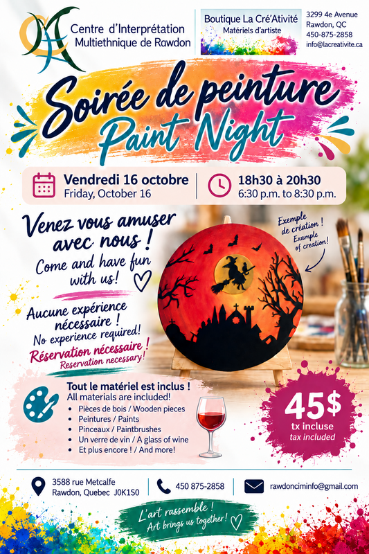2 - Rawdon - Halloween - Vendredi 16 octobre 2026