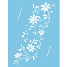 ST-052 - Stencil - The beautiful daisies