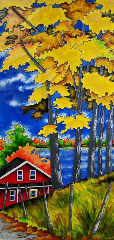 La maison en bas de la côte